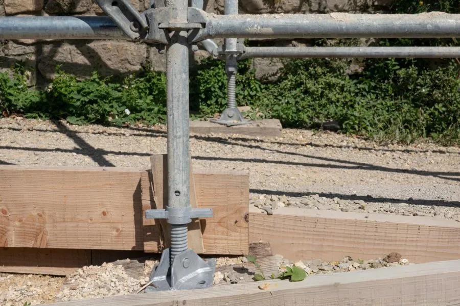 Steel Push Pier Installation Lewisville TX